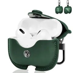 【新着商品】男女兼用 イタリアンレザー エアーポッズプロケース airpods 第2世代 pro ケース ケース 革 第1世代/ 高級本革 レザー PUレザー 全面保護 Pro フロントLEDライトが隠れない AirPods ワイヤレス充電に対応 AIYYXX