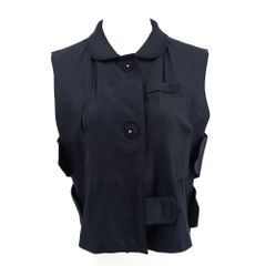 FENDI JEANS フェンディジーンズ ベスト ネイビー 36