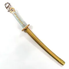 【中古】キーホルダー・マスコット(キャラクター) にっかり青江 刀チャーム 「刀剣乱舞-ONLINE- にっかり青江 1/8 ABS＆PVC製塗装済み完成品」 GOODSMILE ONLINE SHOP購入特典