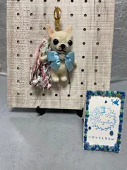 No. 16  チャーム　キーホルダー　羊毛フェルト　チワワ　ハンドメイド　犬
