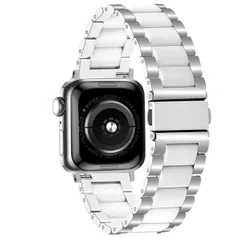 【新着商品】6 5 4 アップルウォッチ38ミリメートル40ミリメートル41ミリメートル42ミリメートル44ミリメートル45ミリメートル49ミリメートルメタルクイックリリースウォッチバンドiWatchシリーズ7 3 2 1 [Juntan] SE用ローズゴール