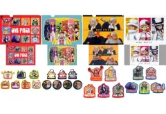 【中古】グッズセット 全8種セット A4クリアファイル＆ステッカーセット/フレークステッカーアソート 「一番くじ ワンピース 未来島エッグヘッド」 K賞