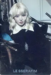 【中古】食玩 ステッカー・シール サクラ(モノトーン/A) レアシール 「LE SSERAFIM ’CRAZY’ ツインウエハース」