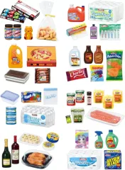 【中古】トレーディングフィギュア 全8種セット 「ぷちサンプル 会員制ディスカウントストア COW’S MART」