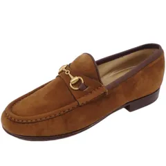美品 Vintage グッチ GUCCI ローファー モカシン ホースビット