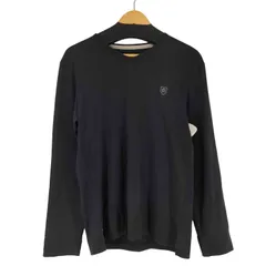 ブラックレーベルクレストブリッジ BLACK LABEL CRESTBRIDGE ロゴ刺繍 Vネック L/S Tシャツ メンズ JPN：3 