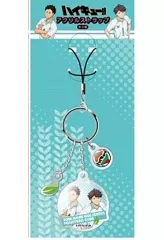 【中古】ストラップ(キャラクター) 及川徹＆岩泉一(ユニフォーム) アクリルストラップ 「ハイキュー!!」 セブンイレブン限定