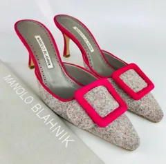 2025年最新】MANOLO BLAHNIK サンダル・ミュールの人気アイテム - メルカリ