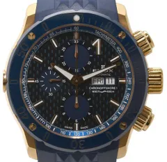 ★美品！EDOX エドックス CHRONOFFSHORE-1 クロノオフショア1 01122-37RBU35-BUIR3 クロノグラフ 自動巻き メンズ★のサムネイル