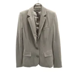 ARMANI EXCHANGE アルマーニエクスチェンジ テーラードジャケット XS グレー ストレッチ レディース 古着のサムネイル