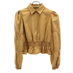 ZARA ザラ 長袖 シャツ S ブラウン系 レディース 古着