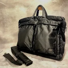 PORTER（ポーター）TANKER 2WAY ブリーフケース 《ブラック》2層