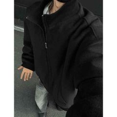 ✨美品✨ MACHATT マチャット フルジップニットジャケット ブラック