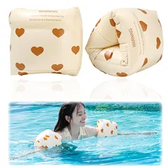 【特価商品】男女兼用 幼児用 スイミング 強い浮力 アームヘルパー 子供用浮き輪 補助具 腕輪 腕浮き輪 腕浮き輪 水泳用品 浮き輪 2個セット 子供用 水泳練習用具 アームリング DELUXEFOX