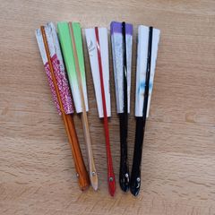 中古　尺舞扇子　5本セット