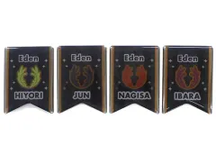 【中古】バッジ・ピンズ Eden ユニットモチーフピンバッジ(4個セット) 「Blu-ray/DVD TVアニメ あんさんぶるスターズ! 08 特装限定版」 アニメイト購入特典