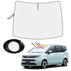 美品 アイズ ホンダ フリード+ GB マルチシェード フロント&リア 10枚 Aizuマルチシェードフリードフリード＋フロント&リアブラッキー/ブラック