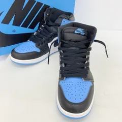 NIKE ナイキ スニーカー シューズ Air Jordan 1 Retro High University Blue エアジョーダン 1 レトロ メンズ 27cm ブルー 靴 DF16939■