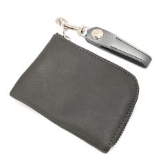 【COMME CA DU MODE（コムサデモード）】ノベルティ　コインケース・小銭入れ　グレー　シルバー