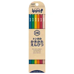 【 新品 未開封 】 トンボ鉛筆 かきかた鉛筆ナチュラルＮ０４ ２Ｂ KB-KNN04-2B 未使用 送料無料のサムネイル