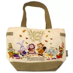【中古品】ダッフィー　フレンズ　秋のぼうけん　トートバッグ　希少 中古品】ダッフィー フレンズ 秋のぼうけん トートバッグ 希少
