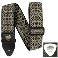 ERNIE BALL アーニーボール ストラップ EB 5628 GOLDEN GARDEN JACQUARD STRAP ★ピック付き 【ゆうパケット】