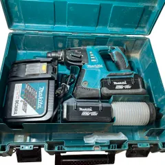 ЗЗMAKITA マキタ 36v ハンマドリル バッテリーx2 充電器 ケース付 HR262D ブルーのサムネイル