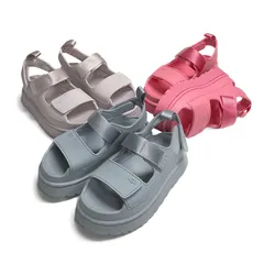 【2025春夏物モデル】☆5/26入荷☆ UGG アグ 1152685 GoldenGlow ゴールデングロウ サンダル 厚底 プラットフォーム マジックテープ ☆選べる3カラー☆ レディース
