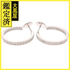 カルティエ クラッシックフープピアス B8037900 【472】