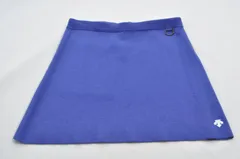 coco 中古 デサントゴルフ DESCENTE GOLF レディース スカート L 青紫 ニット素材 中古 レディース デサントゴルフ DESCENTE GOLF スカート L 青紫