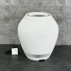 シーズン到来! BALMUDA Rain ERN-1000UA-WK 気化式加湿器 【中古】動作保証 バルミューダ オシャレ家電 ホワイト 冬物/514435