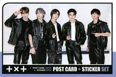 TXT TOMORROW X TOGETHER トゥモローバイトゥゲザー グッズ ポストカード セット (ポストカード 12枚 + ステッカー 3枚) 15点セット