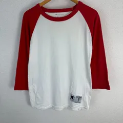 Champion チャンピオン ラグランTシャツ 七分袖 ロゴ ホワイト Sサイズ メンズ レディース 古着 アメカジ ストリート