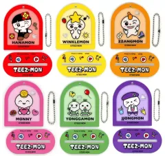 【中古】キーホルダー 全8種セット TEEZ-MON スタンド付クリアキーチェーン 「ATEEZ」