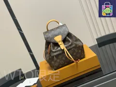 【今日特価】Louis Vuitton ルイ・ヴィトン パームスプリングスバックパック トップハンドルの隆起デザインが特徴的