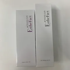 V610 たかの友梨 EstheFact エステファクト GDピーリングジェルEX〈マッサージ・洗浄料〉110g、アクアローションEX〈高保湿化粧水〉200ml 計2点セット