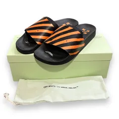 OFF-WHITE 20SS SPRAY STRIPES SLIDER OMIA088R20C220521019 スプレー ストライプ サンダル オフホワイト 42 54929Aのサムネイル