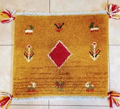 ギャベ イラン産 167×243 黄 K-30 ギャベ イラン産 167×243 黄 K-30 ギャベ イラン産 167×243 黄