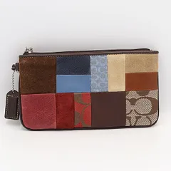 未使用品 コーチ FS6J97 マルチカラー ポーチ OGH 2000000