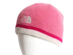 【お得なクーポン配布中!】 ノースフェイス アクリル ニット キャップ ガールズ フリーサイズ 帽子 キッズ 子供 THE NORTH FACE アウトドア ビーニー ニット帽 ピンク