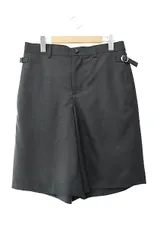 新品 定価30800円 ディガウェル 23ss 春夏 ワイド ショーツ ブラック 新品 定価30800円 ディガウェル 23ss 春夏 ワイド ショーツ