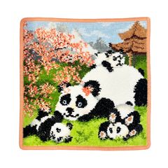 FEILER フェイラー ハンカチタオル Bear & Frends Mama bear 116 apricot