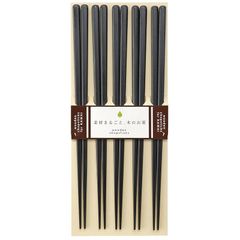 カワイ(Kawai) 箸 食洗機対応 木箸5膳セット 黒 23cm 0
