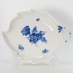 24）ロイヤルコペンハーゲン ブルーフラワー リーフディッシュ 2枚