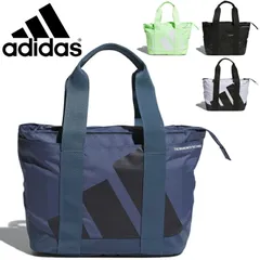 アディダス アディダス ゴルフ トートバッグ 9.1L メンズ レディース adidas GOLF ボールドロゴ ラウンド トートバッグ スポーツバッグ 軽量 手提げ 鞄 ユニセックス ビッグロゴ  男女兼用 白 黒 紺 青 緑 ブランド アパレル/IKC88