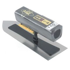 金長 仕上鏝本焼０．３黒塗角柄 150MM