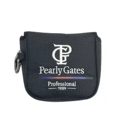 PEARLY GATES パーリーゲイツ 2024年モデル マレット型 ヘッドカバー  ネイビー系 PT [240101464503] ゴルフウェア ストスト PEARLY GATES パーリーゲイツ 2024年モデル マレット型