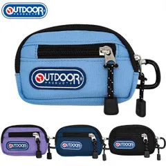 【訳あり】 コインケース カードケース キーケース カラビナ付き OUTDOOR PRODUCTS (22469053) ラウンド型 パスケース スマートキーケース メンズ レディース キッズ 男の子 女の子 ミニ財布