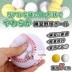 野球ボール やわらか 子供 軟式 練習用 バッティング キャッチボール ソフト 10球セット 軟式野球 野球ボール 野球練習ボール オモチャ ボール遊び 柔らかい 