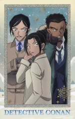 【中古】キャラカード 大和敢助＆上原由衣＆諸伏高明 「劇場版 名探偵コナン 隻眼の残像 カードセレクション」